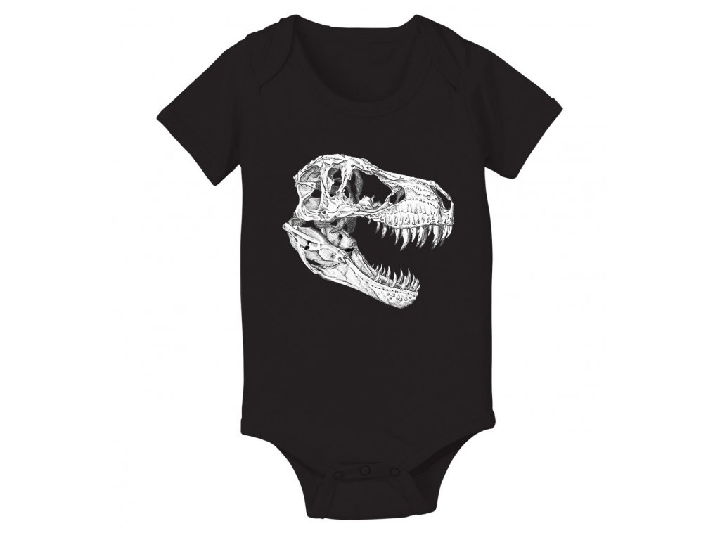 Detské body T-rex lebka