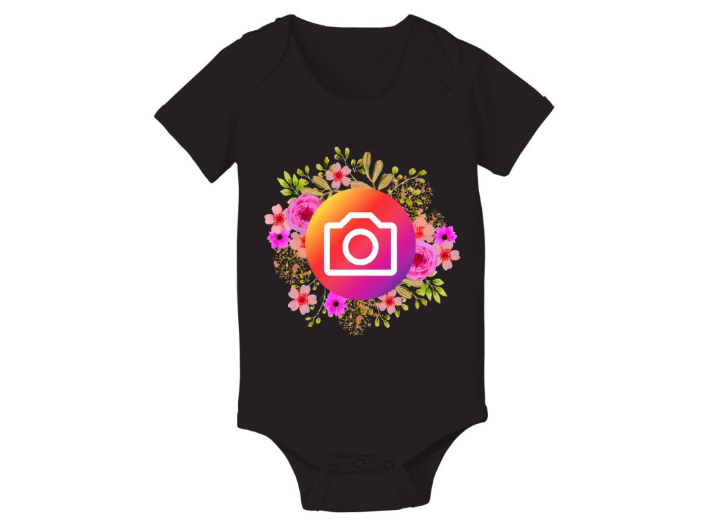 Detské oblečenie Instagram kvety