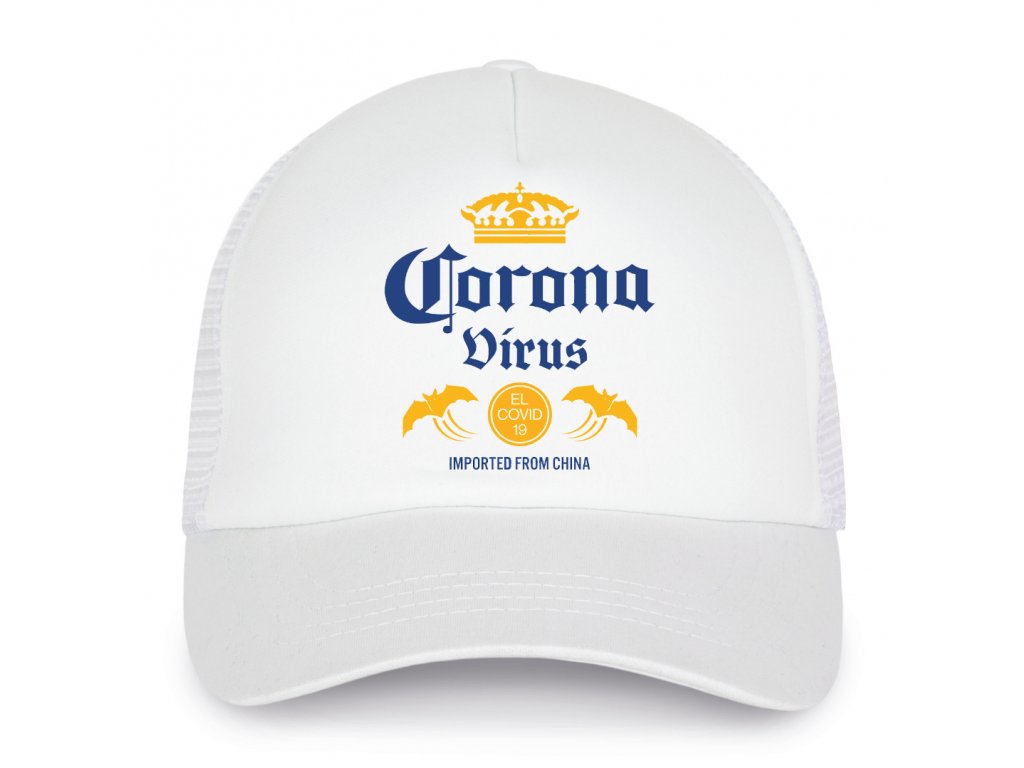 Detská čiapka Koronavírus paródia pivo