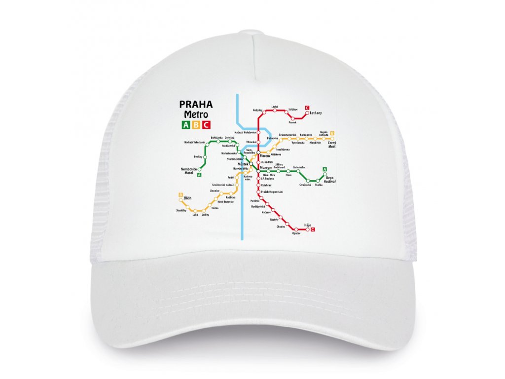 Detská čiapka Pražské metro