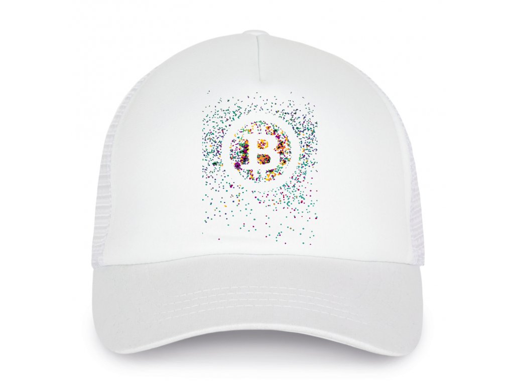 Bitcoin črepiny detská čiapka