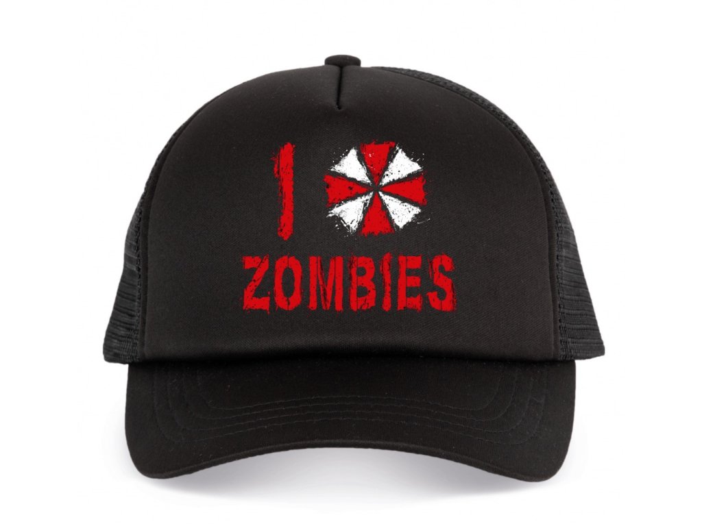 Detská čiapka Resident Evil - Milujem zombie