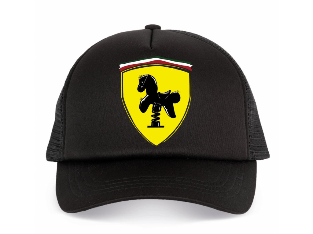 Detská čiapka Ferrari jazdec