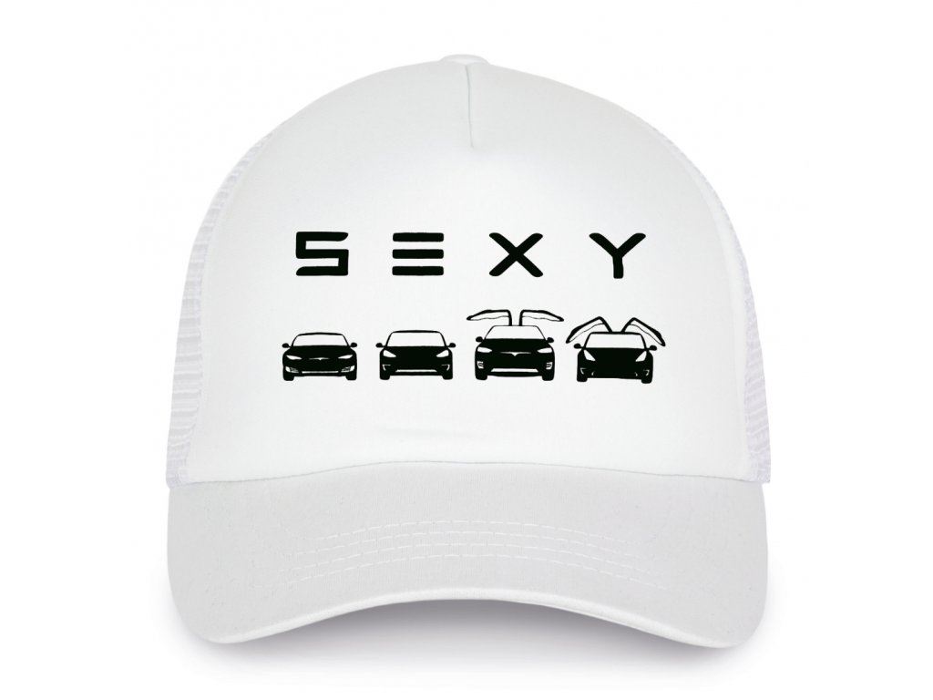 Tesla Model SEXY detská čiapka