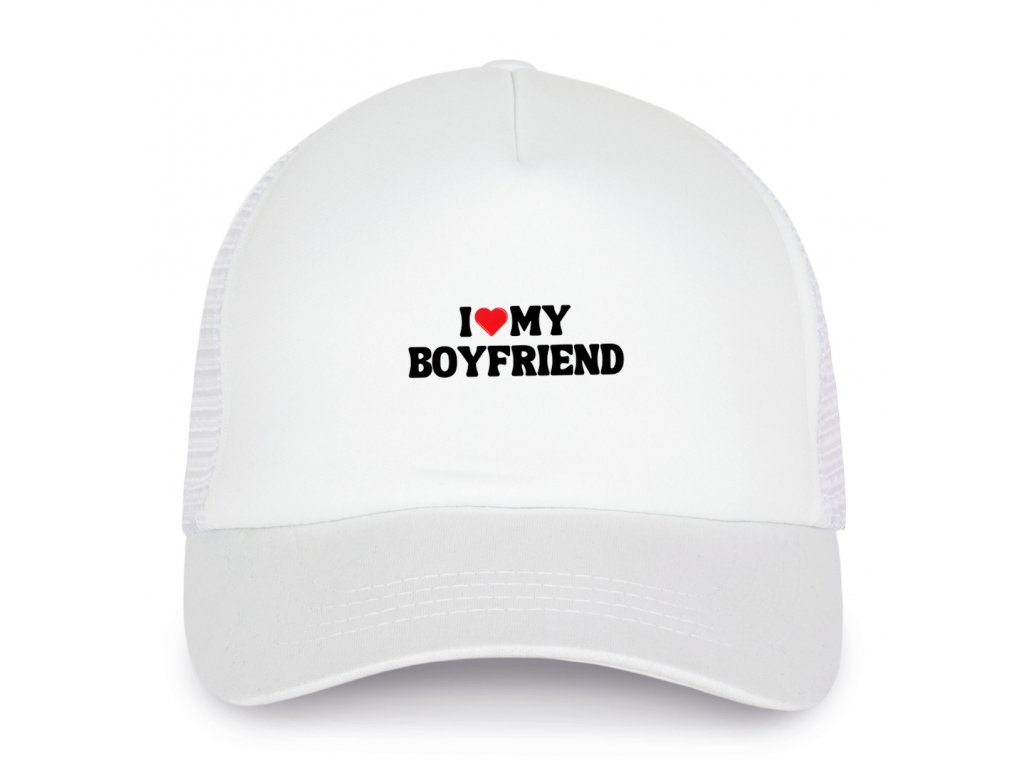 Detská čiapka "I Love My Boy"