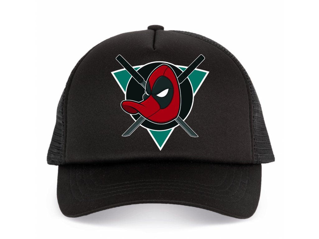 Anaheim Ducks Majestic detská čiapka - Deadpool paródia