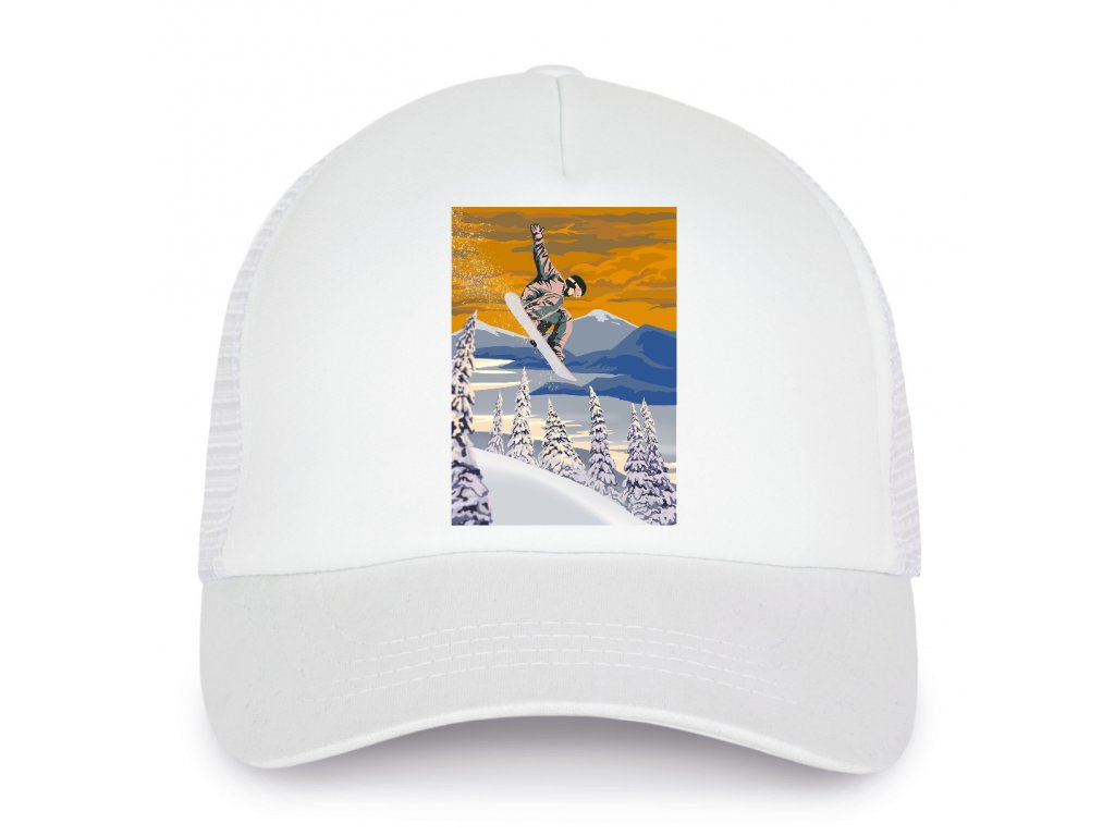 Detská čiapka na snowboarding