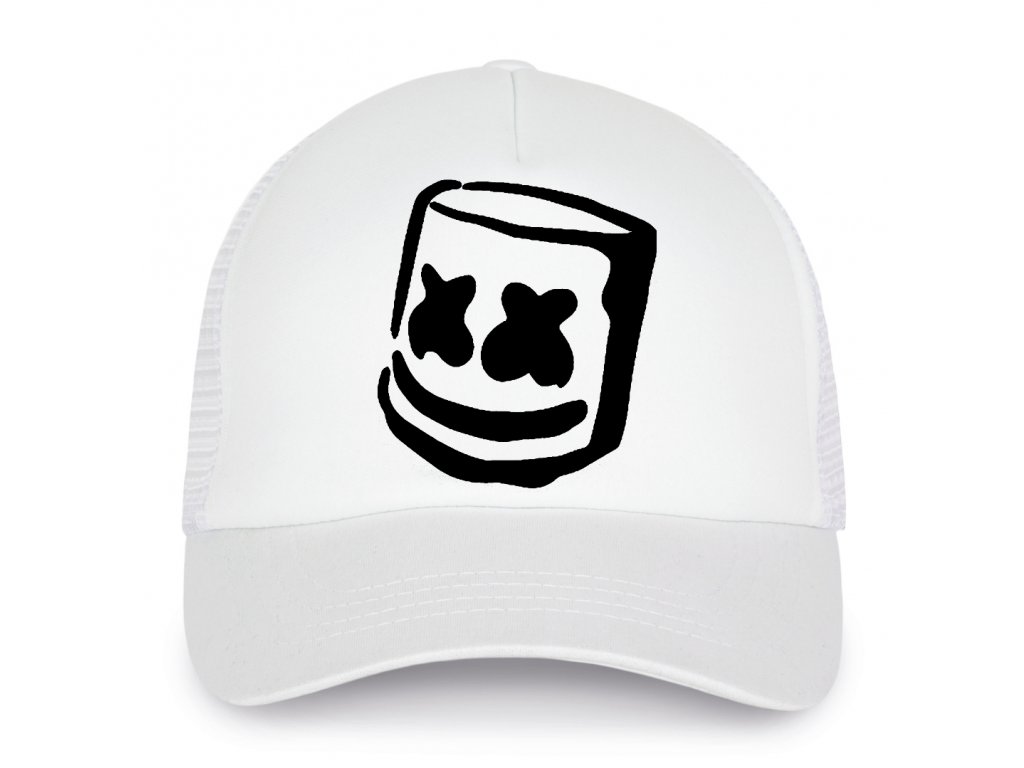 Detská čiapka Marshmello úsmev