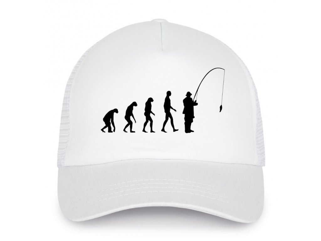 Detská čiapka Fishing evolúcia