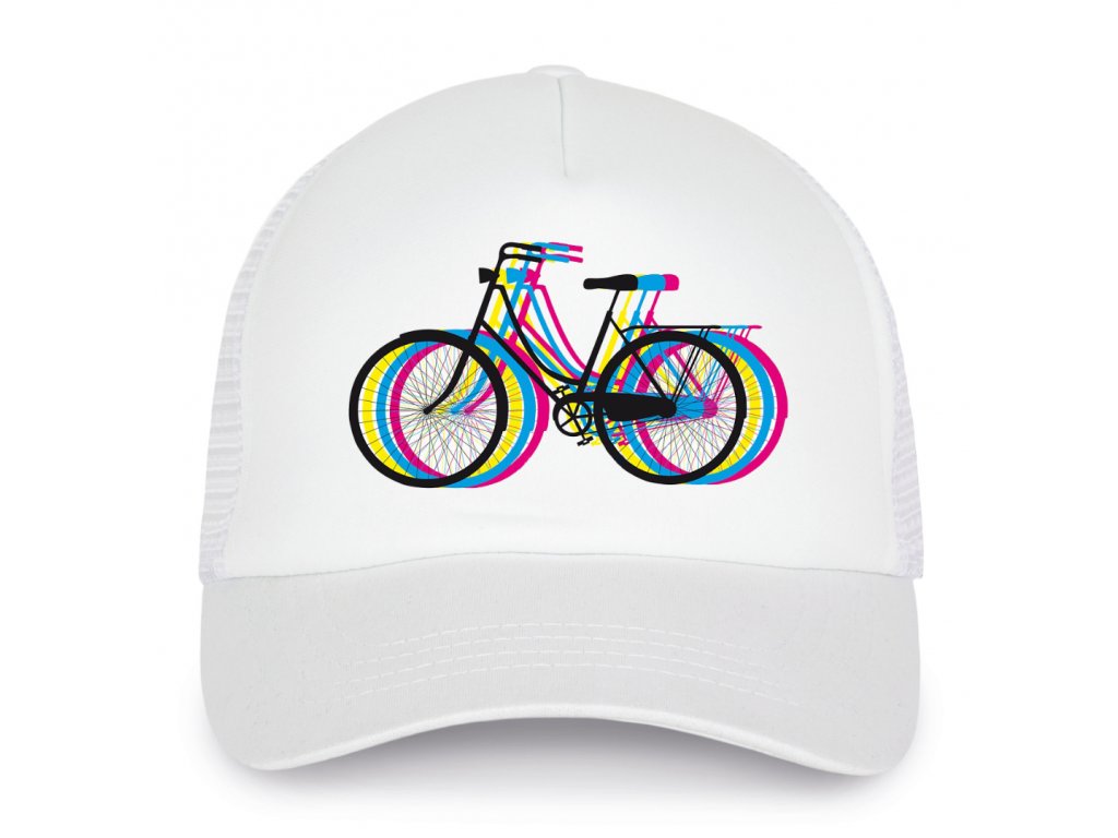 Detská čiapka Dúhový bicykel