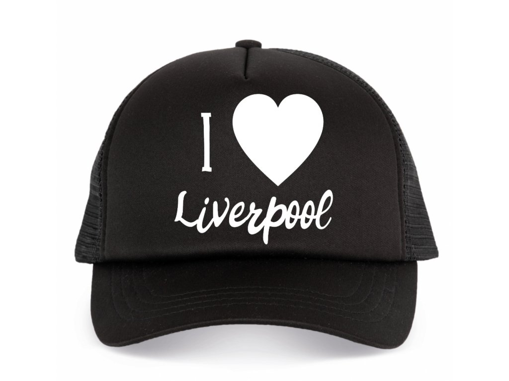 Detská čiapka "Milujem Liverpool FC"