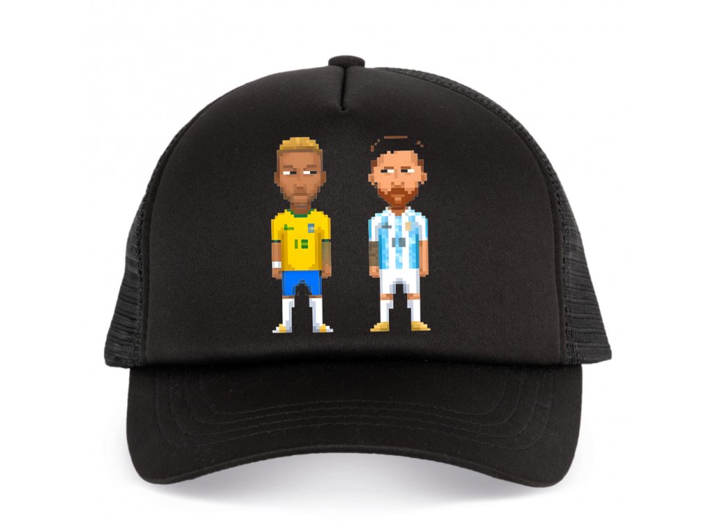 Detská čiapka Pixel Rivals Neymar vs Messi