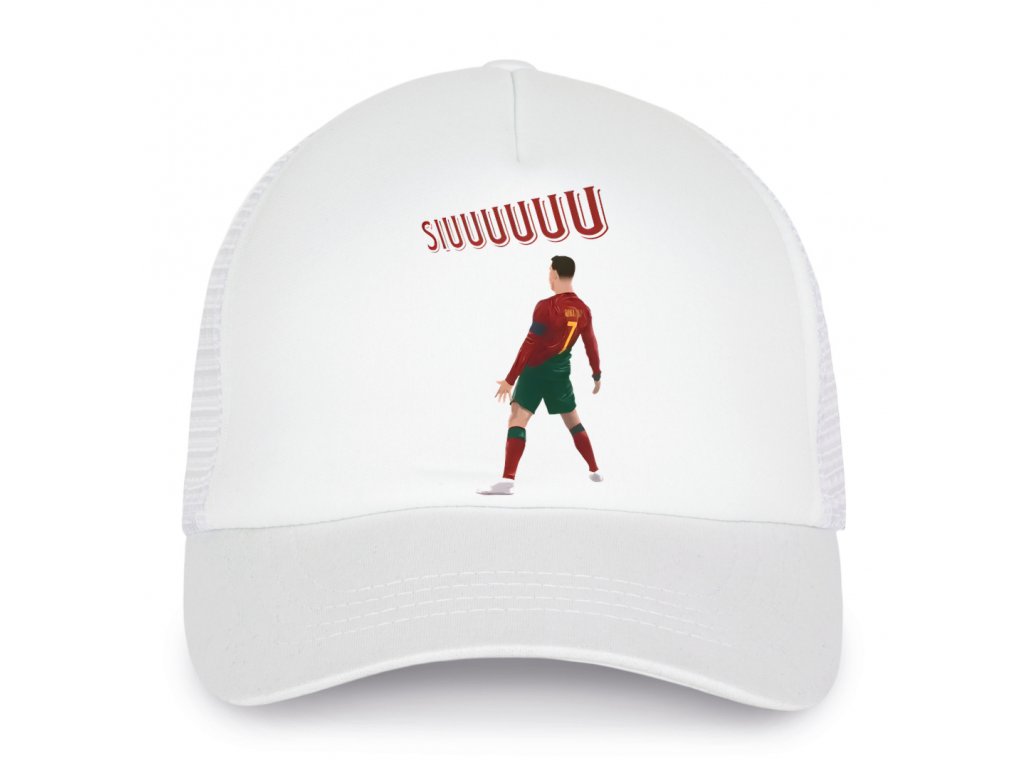 Detská čiapka SIUUU! Ronaldo oslavuje výbuch