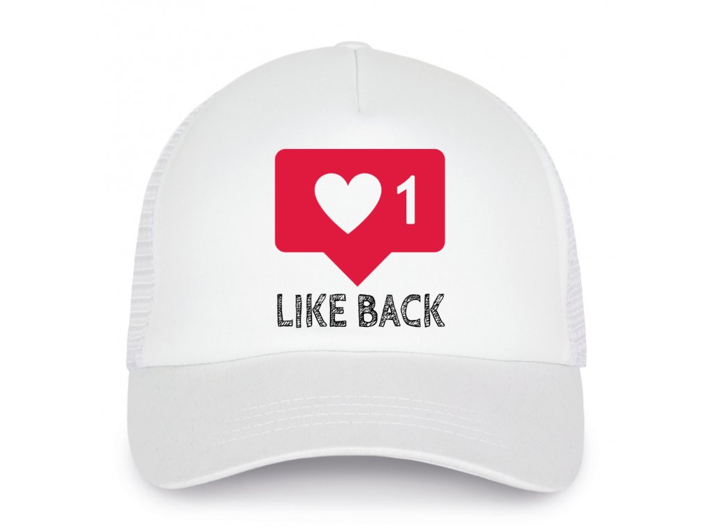 Detská Instagram čiapka v tvare lajkujúceho srdca