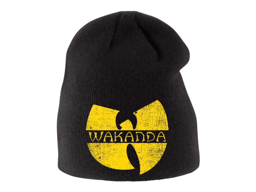 Detská zimná čiapka Wakanda - Čierny Panter