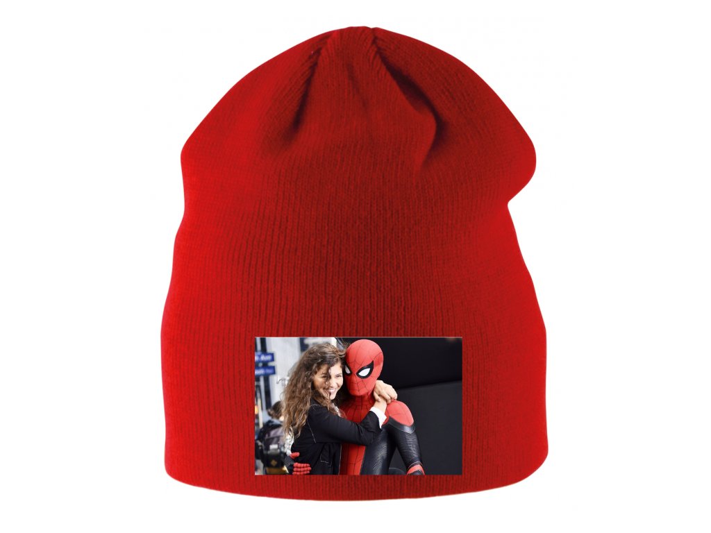 Zendaya a Spider-Man detská zimná čiapka
