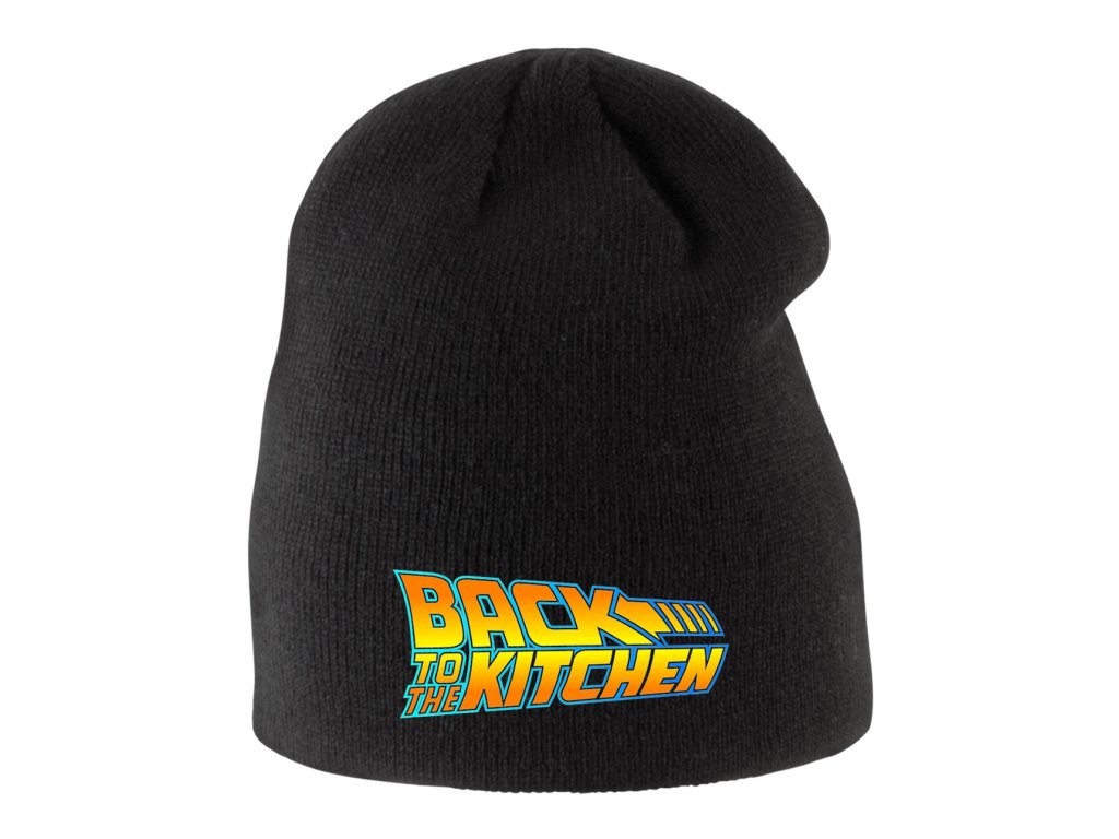 Detská zimná čiapka Späť do kuchyne...
