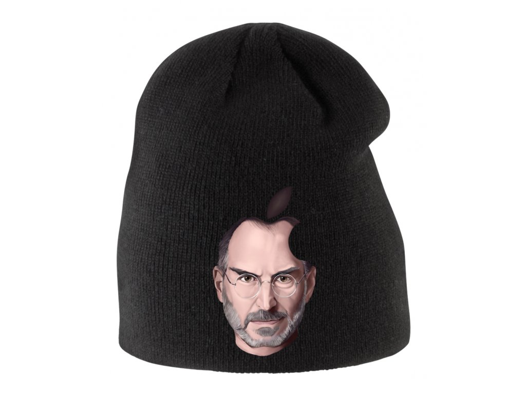 Detská zimná čiapka Steve Jobs Apple