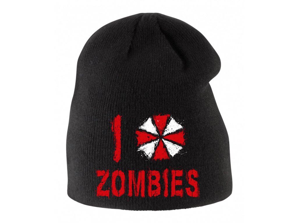 Detská zimná čiapka Resident Evil - Milujem zombíkov