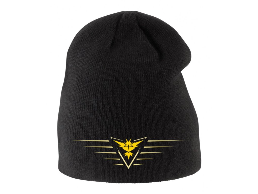 Detská zimná čiapka Team Instinct Pokemon Go