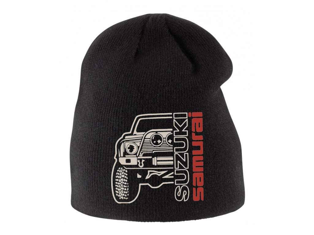 Detská zimná čiapka Suzuki Samurai hotovo
