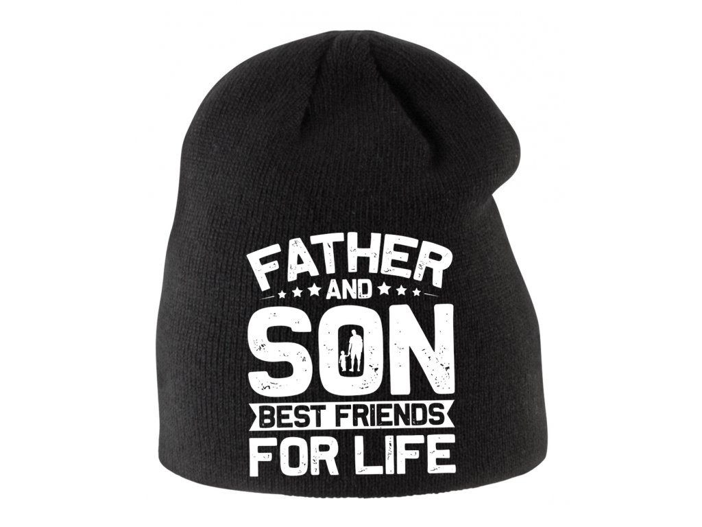 Detská zimná čiapka Dad Son Legendary Duo