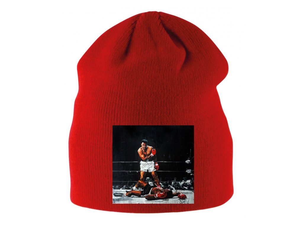 Muhammad Ali boxerská detská zimná čiapka