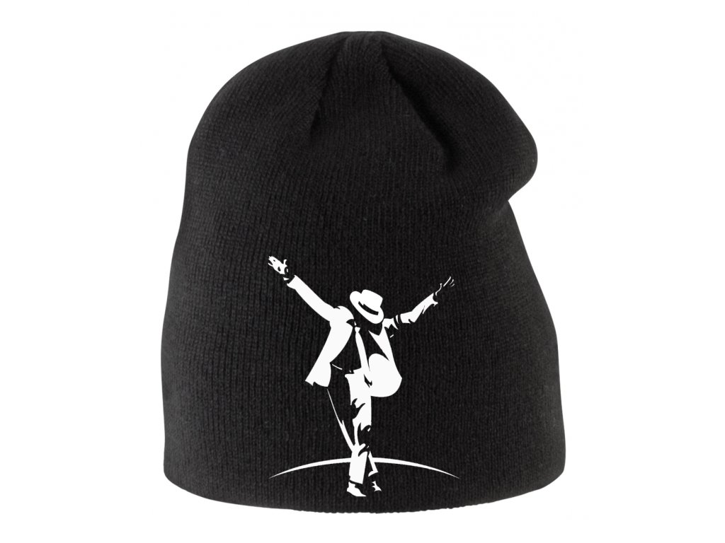 Detská zimná čiapka Michael Jackson tanec