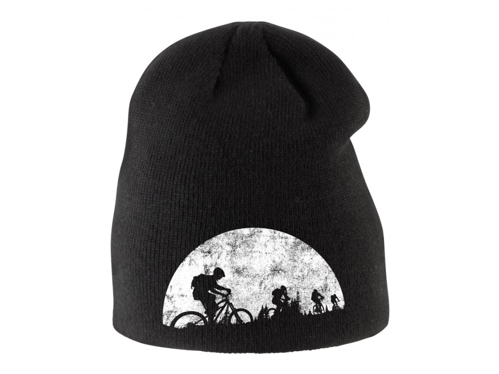 Detská zimná čiapka Moon ride cycling