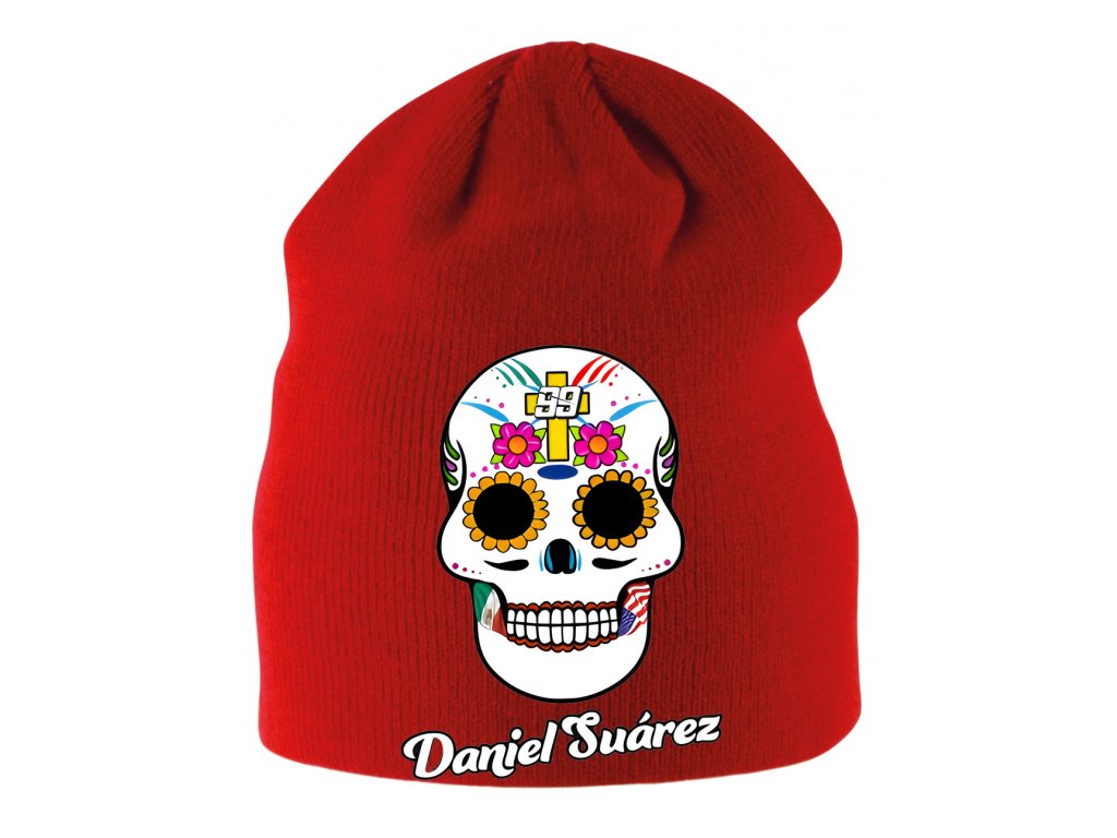 Detská zimná čiapka Daniel Suárez cukrová lebka
