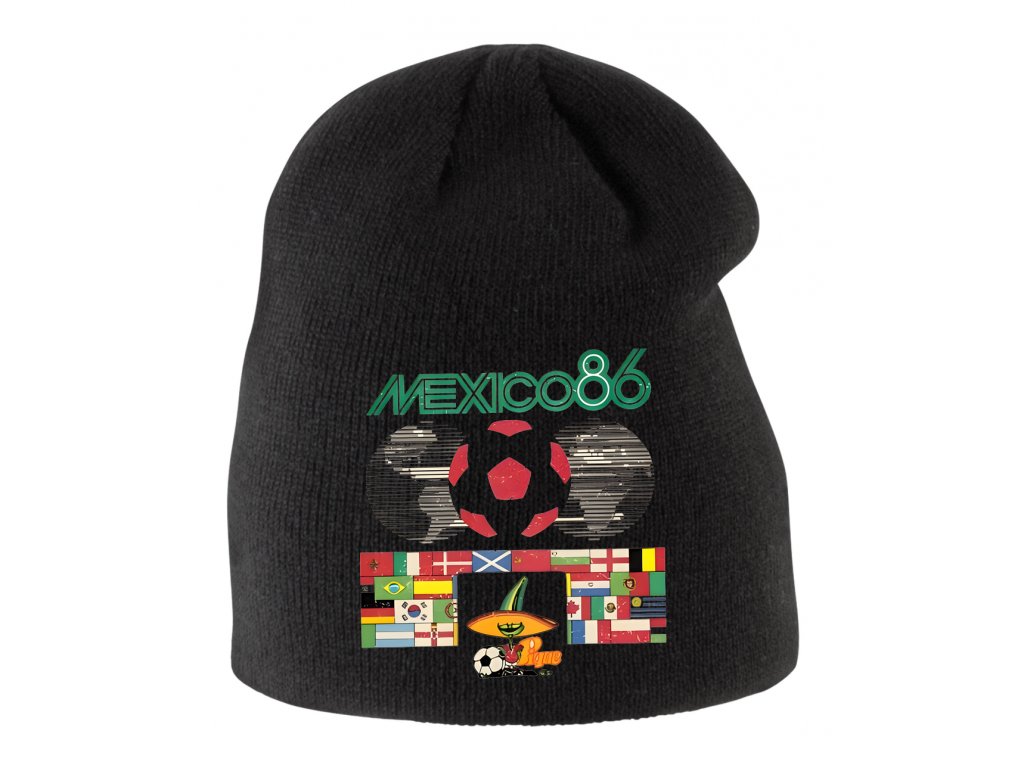 Detská zimná čiapka Mexiko 86 Nostalgia sveta