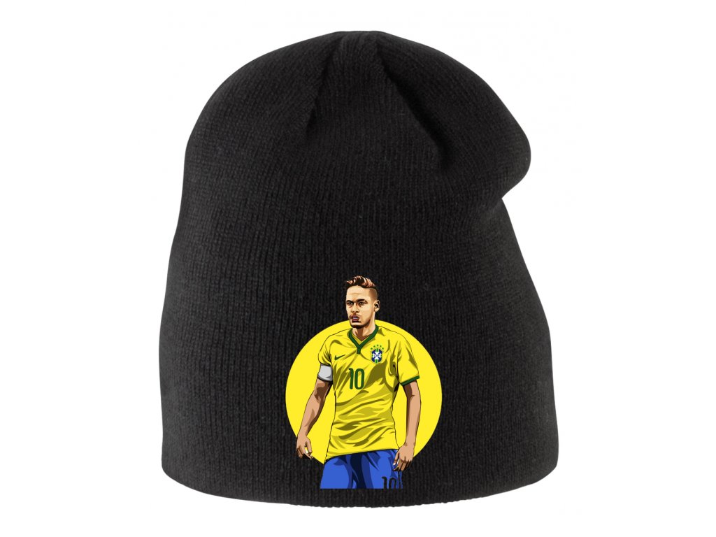 Detská zimná čiapka Neymar 10 - Brazília