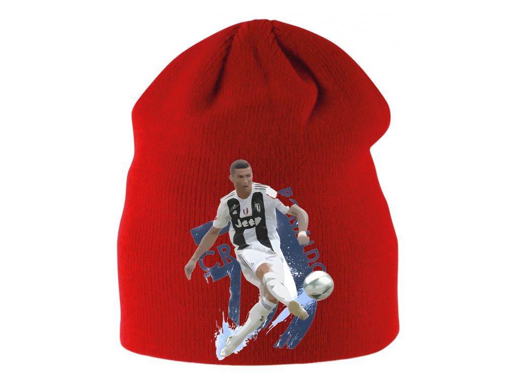 Ronaldo Magic v drese Juventusu, detská zimná čiapka