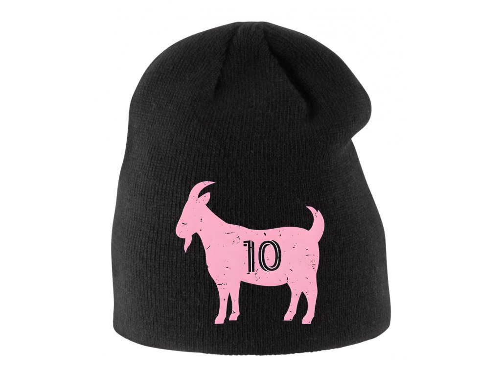 Detská zimná čiapka ružová GOAT 10 Vládne