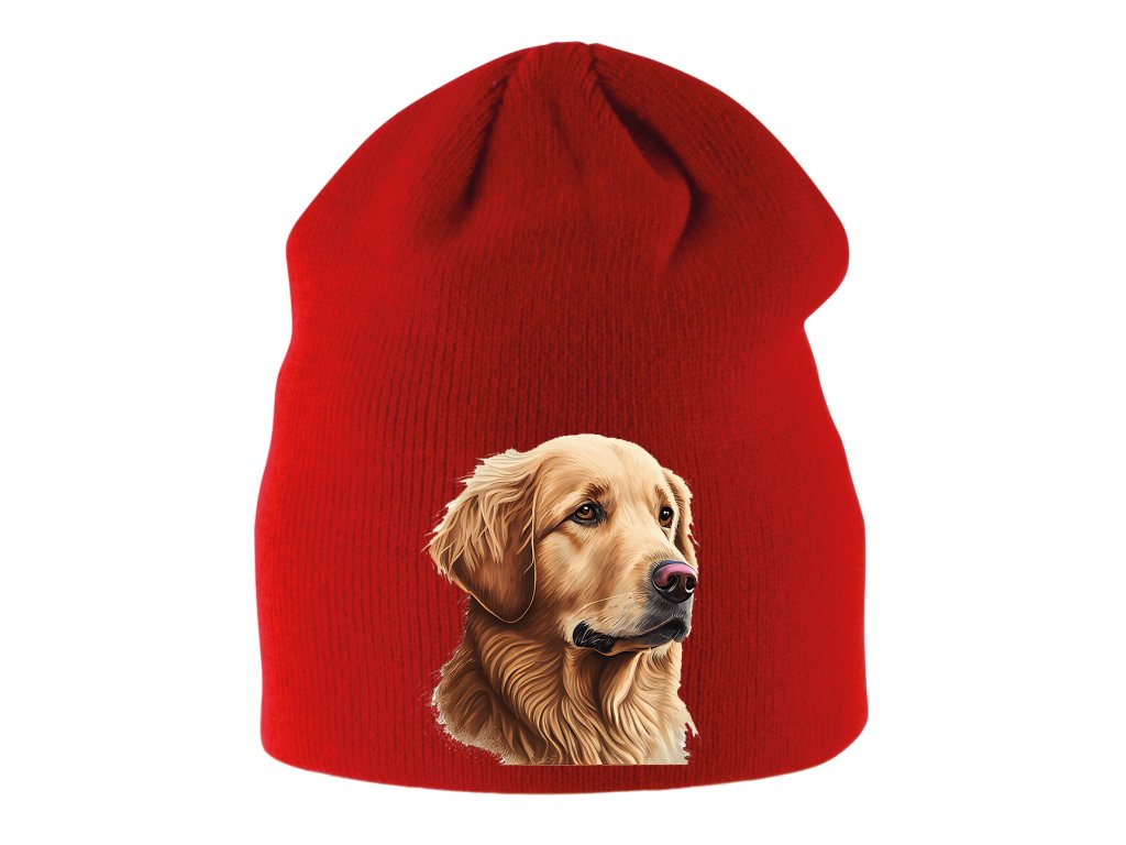 Detská zimná čiapka Golden Retriever