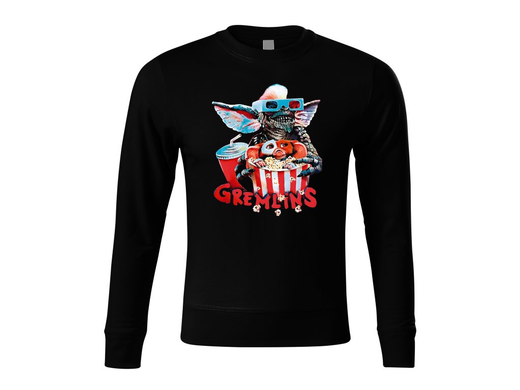 Gremlins 3D kapucnis pulóver - Popcorn, Káosz és Stílus