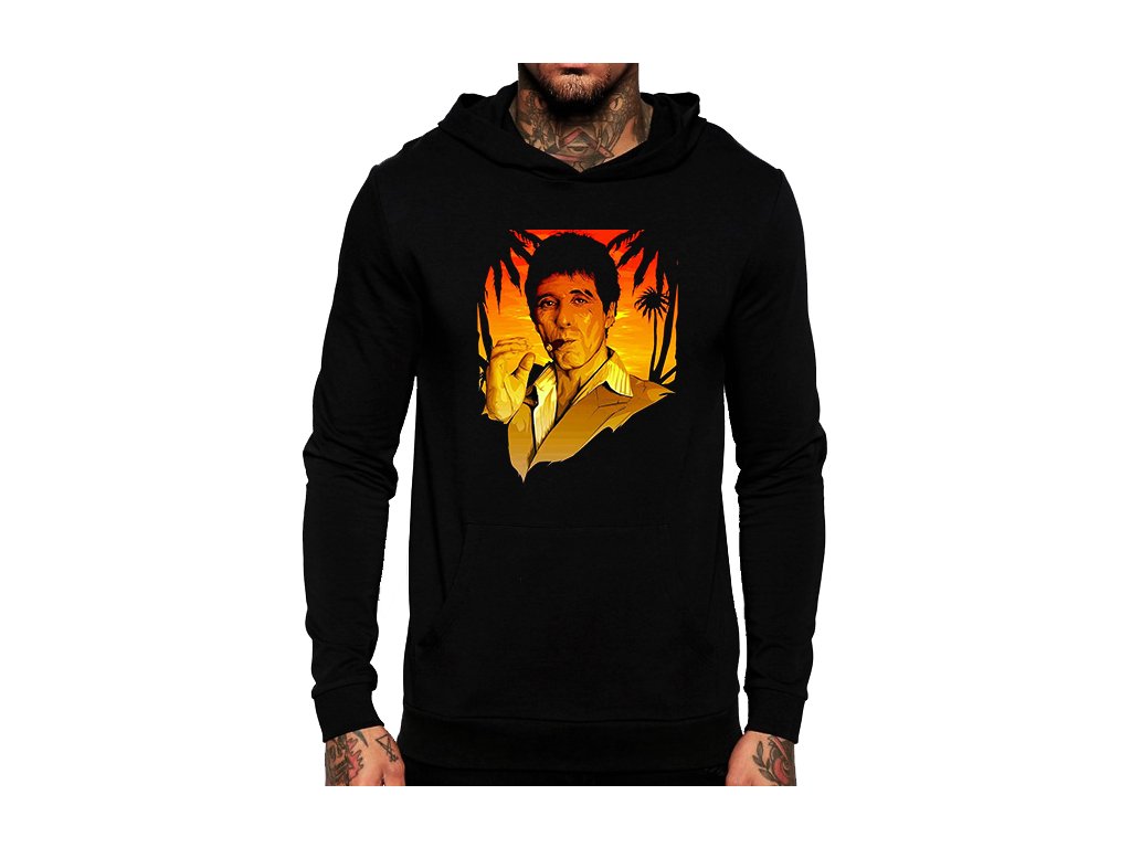 Klasická Scarface mikina