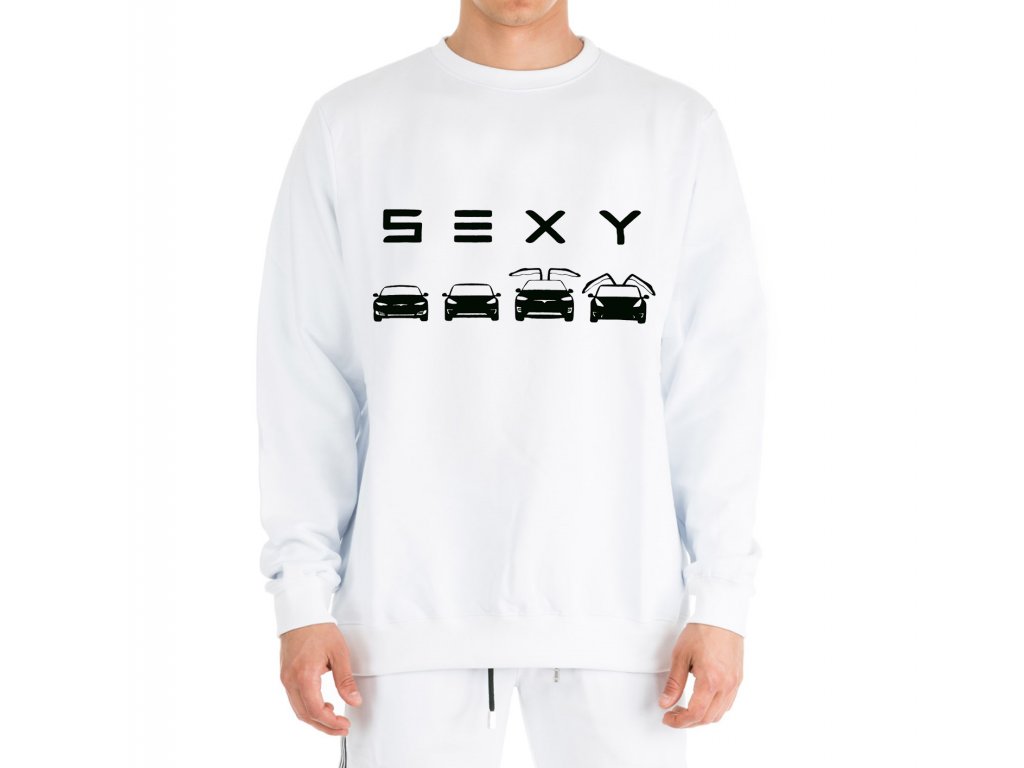 Mikina Tesla Model SEXY