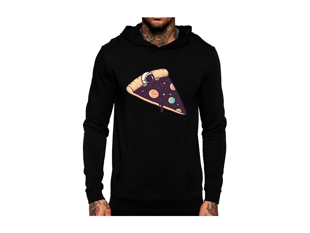 Mikina Pizza astronaut