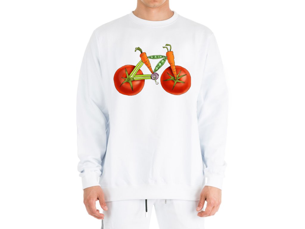 Zeleninová cyklistická mikina