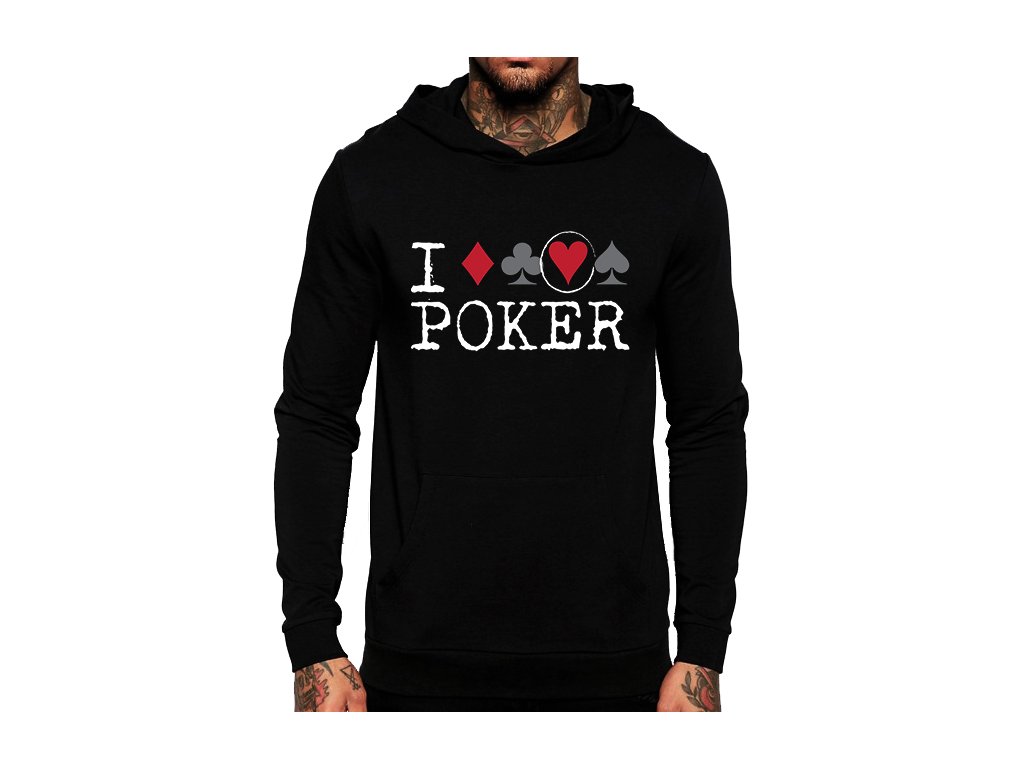 I Love Poker mikina
