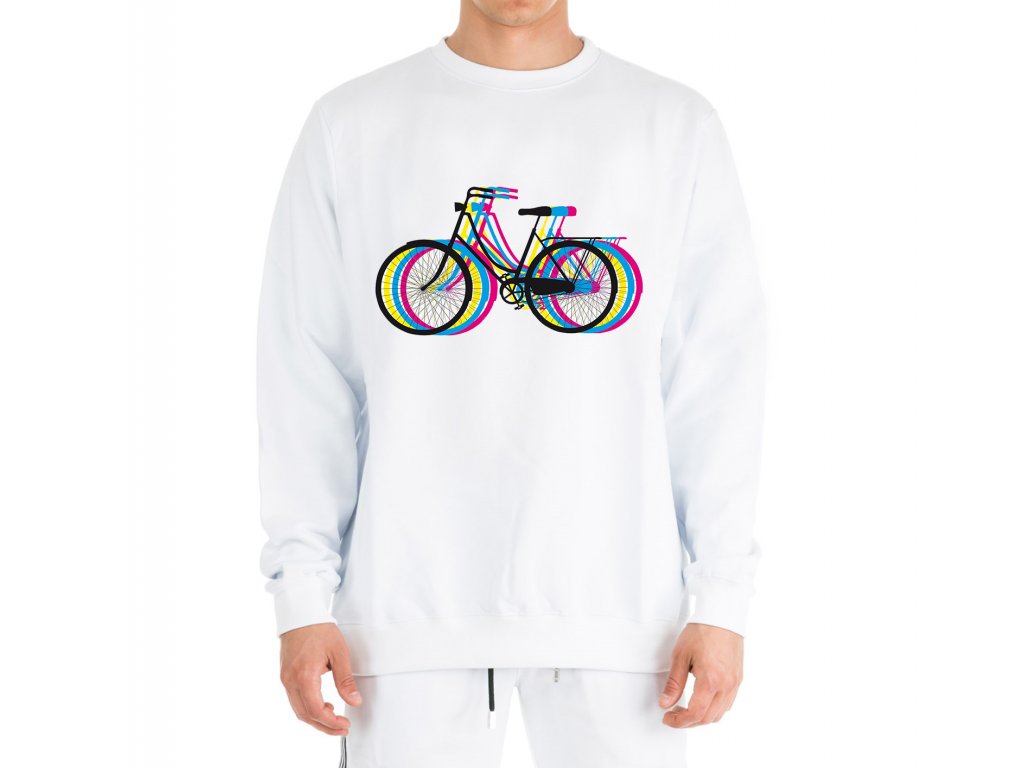 Dúhový cyklistický sveter