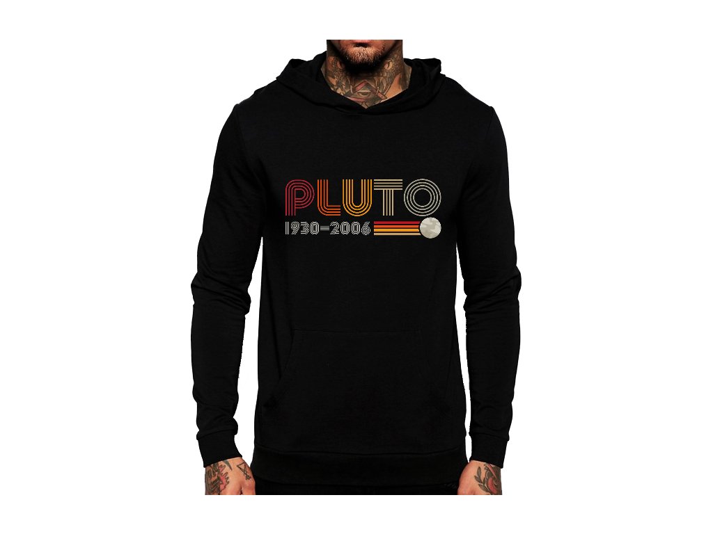 Mikina Pluto Evolúcia