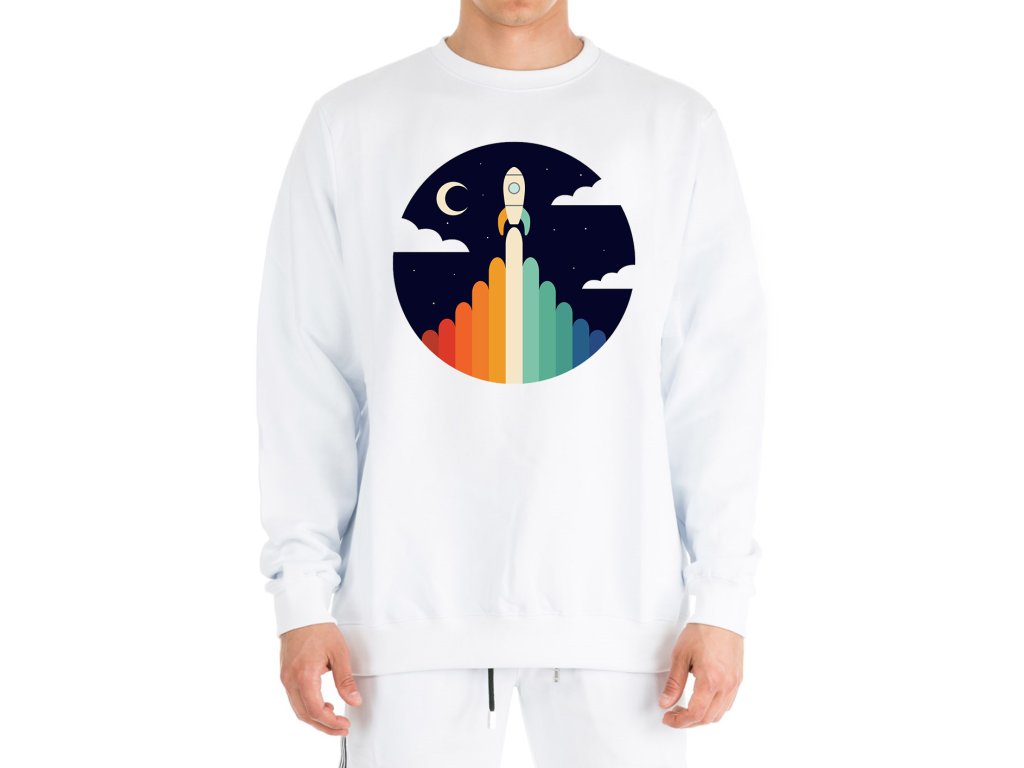 Mikina Vesmírna raketa