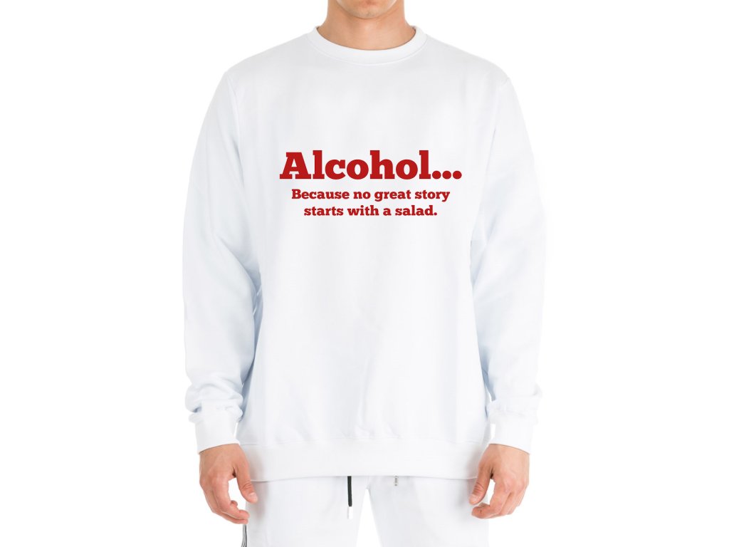 Mikina Alkohol skvelé príbehy