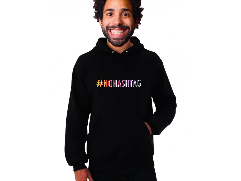 Mikina Žiadny hashtag