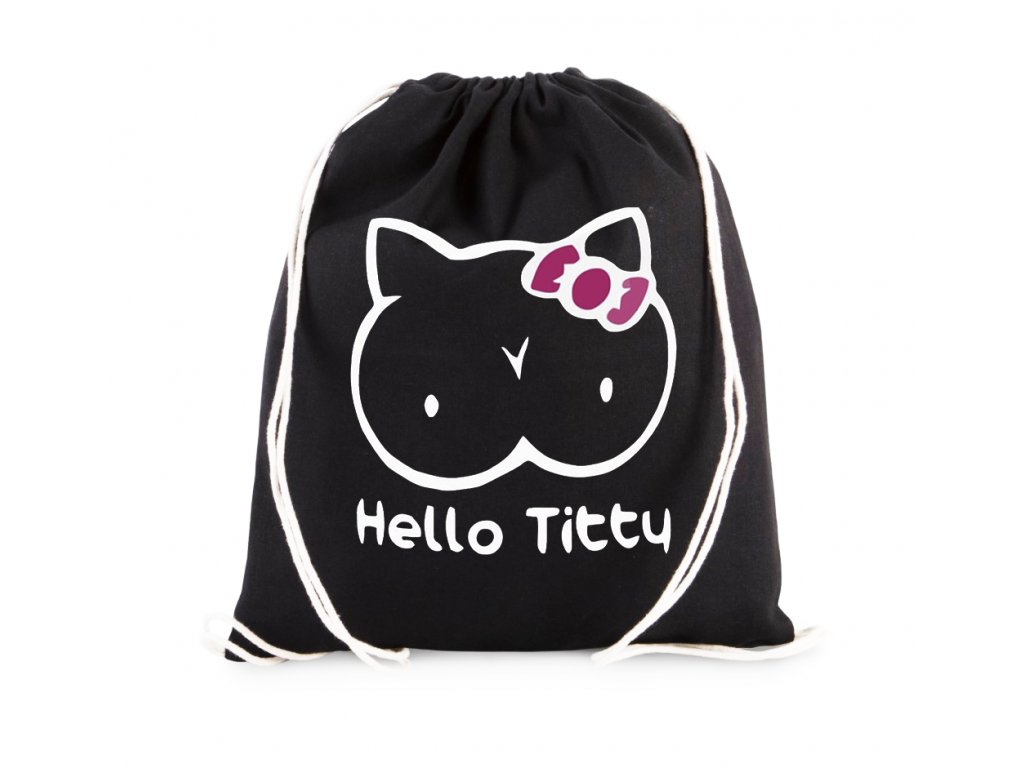 Hello Kitty taška paródia