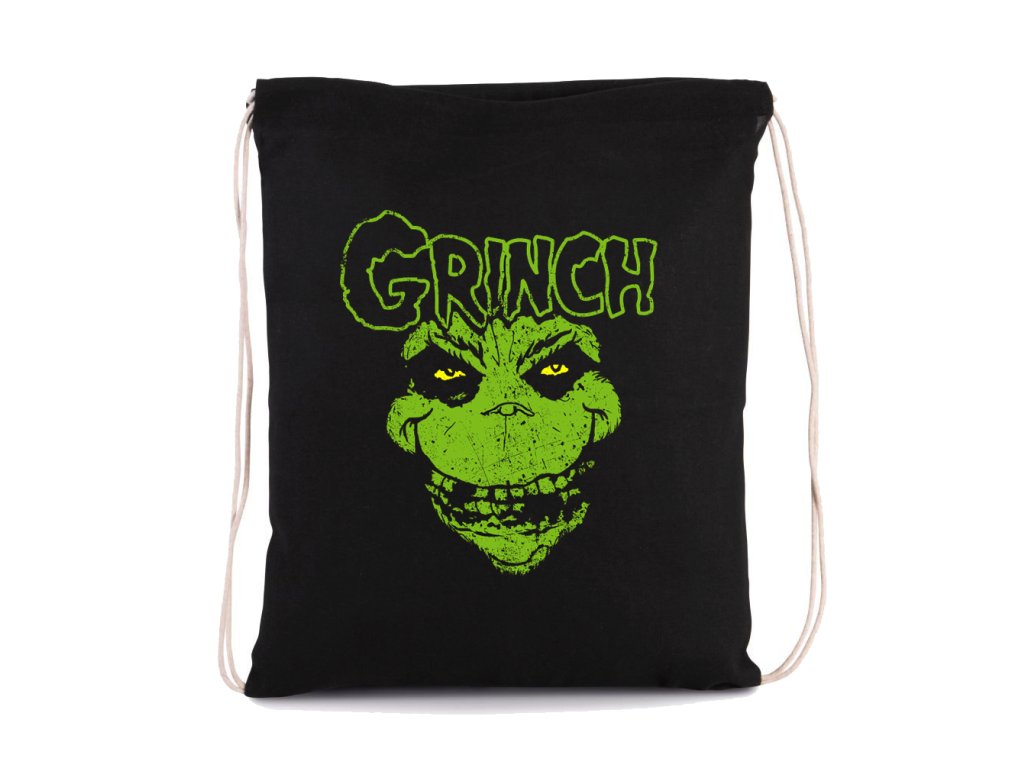 Grinch face taška