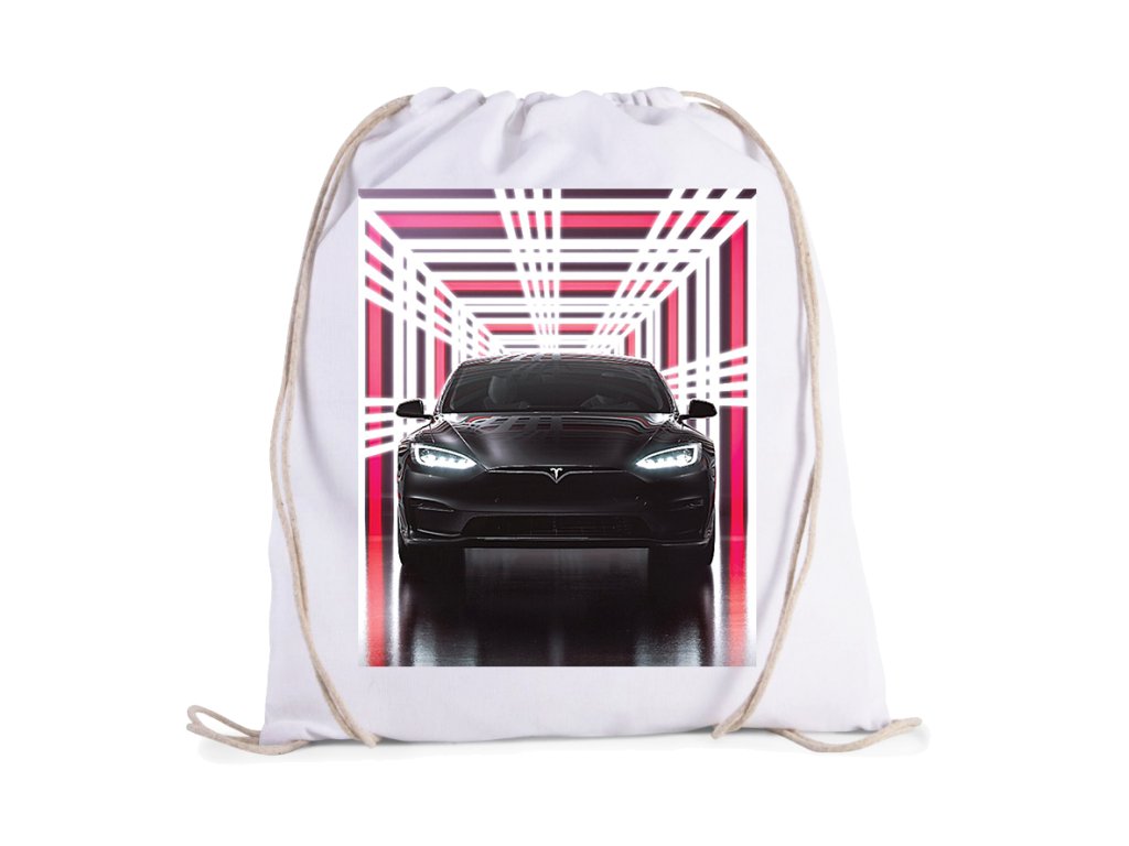 Tesla kockovaná taška