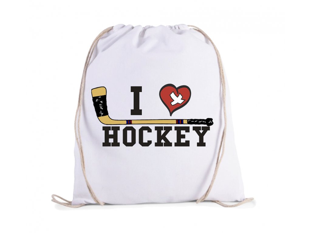 I Love Hockey taška